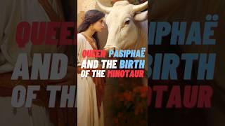 Queen Pasiphae And The Birth Of The Minotaur #greekmythology #mythology #mythologyshorts