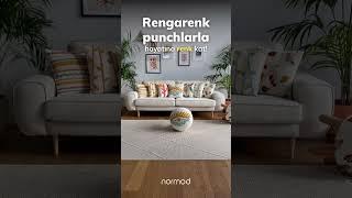 Hayatına renk kat!  #normod #kırlent #punch #dekorasyon  #interiordesign #homedecor #design