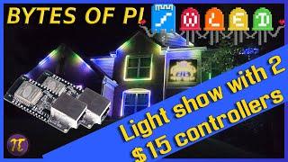 Light Show Behind the Scenes - 2 cheap controllers and WLED