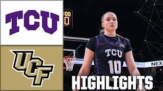 3 PLAYERS ️ 60 POINTS  | TCU Horned Frogs vs. UCF Knights | Full Game Highlights | ESPN CBB