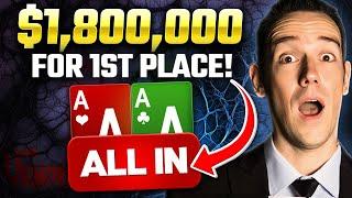 Will I Win $1,800,000? | $2,650 Buy-In ACR Venom Online Poker Tournament