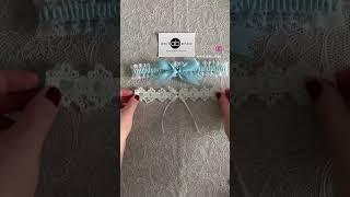 Wedding garters, Something Blue, Anita Benko Bridal #wedding