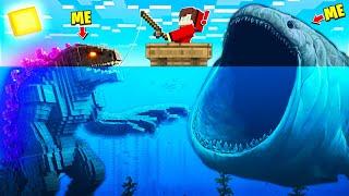 PRANKING AS OP SEA MONSTERS IN MINECRAFT!