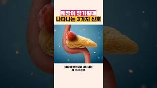 췌장이 망가질때 나타나는 3가지 신호 #shorts