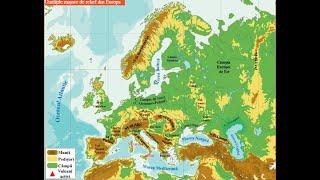 Europa. Relieful. Caracteristici generale.Unități majore - lecție de geografie