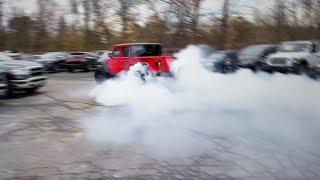 Jeep Gladiator Hellcat Burnout | Gladiator 707 HP Hellcat Conversion by Magnuson Performance