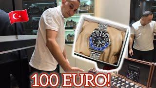 FAKE ROLEX WATCH SHOPPING AT GRAND BAZAAR! | Istanbul, Turkey #turkey #rolex #türkiye