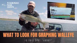 What To Look For Graphing Walleye - Is This Spot "Good?"