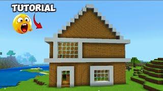 MINECRAFT SURVIVAL HOUSE TUTORIAL  || #style  #video #minecraft #trendingvideo  #minecraftsurvival