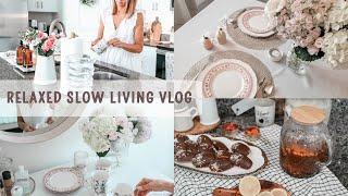 Creating Joy through Household Routines | HomeGoods finds | Relaxed Slow Living Vlog | Cozy evening