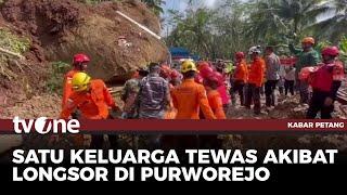 4 Orang Sekeluarga Tewas Tertimbun Longsor di Purworejo | Kabar Petang tvOne