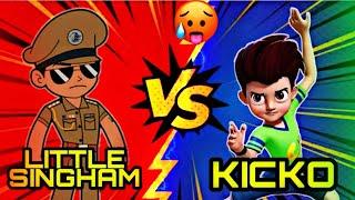 Action FightLittle Singham VS Kicko Super Speedo || Little Singham || Kicko || Super Speedo #games