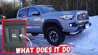 Toyota Tacoma ECT PWR Button EXPLAINED ** Heavy Duty Mechanic** | Does it Actually Increase POWER ?