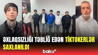 DİN-dən "TikTok"da əyləncə yarışları təşkil edənlərin tutulması ilə bağlı məlumat