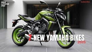 Top 7 New Yamaha Motorcycles to Watch in 2025!