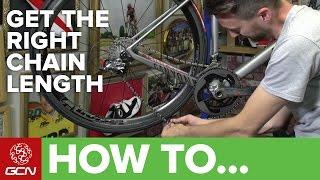 How To Calculate The Correct Chain Length | Road Bike Maintenance