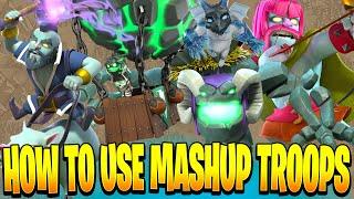 How to use All Mashup Mania Troops in War (Clash of Clans)