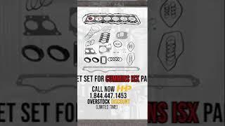 #shorts Overstock | Diesel Engine Parts | Upper Engine Gasket Set For Cummins ISX | Discount |