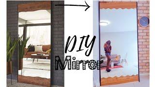 DIY Large Mirror | How to make your own custom mirror