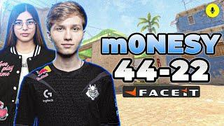 m0NESY (44-22) with irbitka (Mirage) | FACEIT Ranked #CS2 #POV