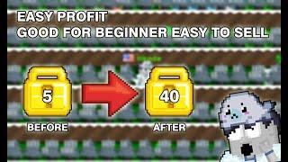 EASY PROFIT FOR BEGINNERS, SIMPLE MASS - Growtopia 2022