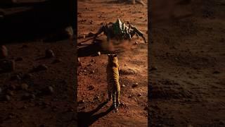 alien  Vs tiger  planet Mars | e shorts | Ai trending shorts | viral shorts | alien VS tiger fight