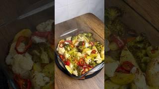 Fırında Sebze Yemeği  #yemek #vegetables #food #youtubshorts