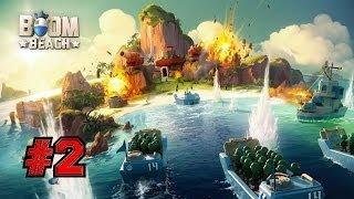Boom Beach Let's Play Ep.2 | HQ Level 1: Building Upgrades and Fighting the Blackguard (Part 1)