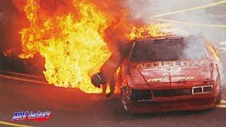 Phillip Ross Big Crash 1991 Sportsman 100 Qualifying Race