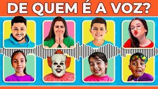 ADIVINHE DE QUEM É A VOZ  [EDIÇÃO: TROPA DA PATY & DEDÉ] #paidoquiz