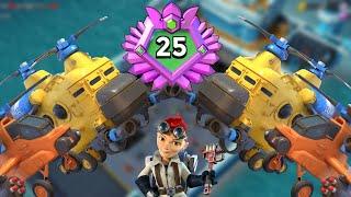 Reaching Rank 25 | Boom Beach Warship Season 26