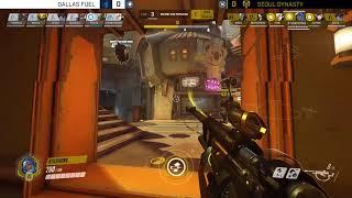 Ryujehong's insane play Dallas Fuel vs Sequel Dynasty