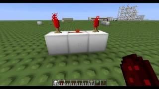 Minecraft Logic Gates 4 - NAND gate [Tutorial]
