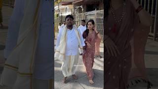 Bigg Boss 7 Telugu ShobhaShetty & Tasty Teja Snapped at Tirupati Temple | Bigg Boss 7 Teja & Shobha