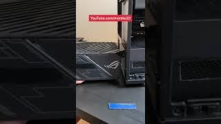 Asus ROG Thor 850 Watt Power Supply Inserted into Fractal Design Meshify S2 PC Case