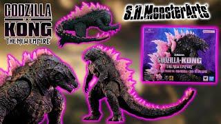 FIRST LOOK TRASH? S.H.MonsterArts GODZILLA  EVOLVED Ver. GODZILLA x KONG THE NEW EMPIRE!