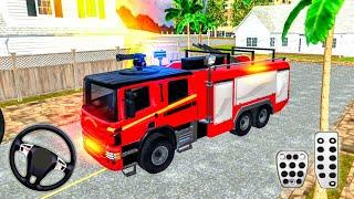 Fire Truck Rescue Simulator - Real City Fire Truck Rescue Mission Duty Game - FireTruck Game 3d #2