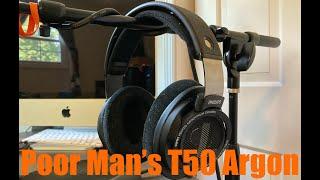 Poor Man's T50 Argons. | Philips SHP9500's w/ Brainwavz HM5 Velour Ovals