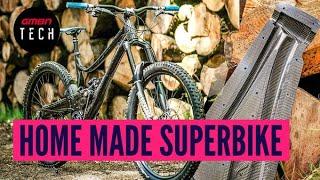 The Homemade Super Bike Built From Scratch! | Insane Fully Custom Carbon Mountain Bike