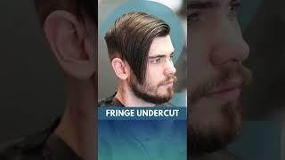 Best Undercut Haircuts for Men 2024: Fringe Undercut  #haircut #menstyle #barber #menswinterfashion