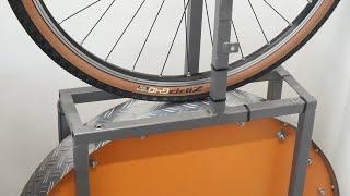 Zipp G40 XPLR Rolling Resistance Test (spin up video)