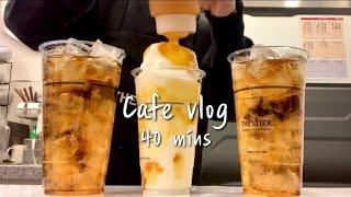 (Eng)Yellow Yellow Spring is really here / 40mins cafe vlog