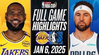 LAKERS vs MAVERICKS FULL GAME HIGHLIGHTS JANUARY 6, 2025 NBA FULL GAME HIGHLIGHTS TODAY 2K25