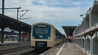 historische S-Bahn Hamburg|Mitfahrt in der BR472 auf der S1/S2 von Blankenese bis Bergedorf