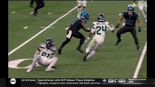 Montgomery is tackle-breaking machine on 40-yard pickup