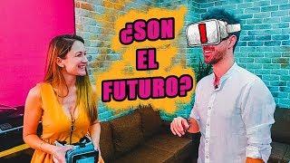 EXPERIMENTO con realidad VIRTUAL y pasa esto. Gafas para hablar en público.