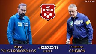 KNBB Kozoom League - Nikos POLYCHRONOPOULOS vs Frédéric CAUDRON