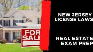 New Jersey license laws, New Jersey real estate commission -- Chapter 1