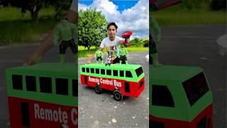 Mini City Bus And Big Size Rc City Bus Unboxing & Testing