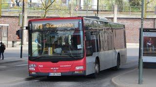 [Sound] Bus MAN NL 283 | #7566 | Rheinbahn AG Dusseldorf